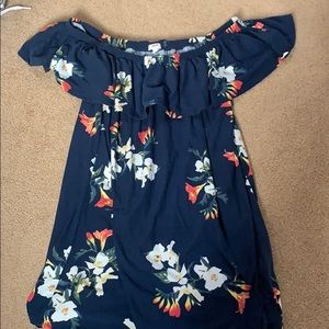 Off the shoulder Tube sundress